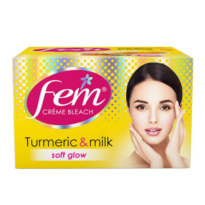 Fem Turmeric & Milk Soft Glow Bleach Cream
