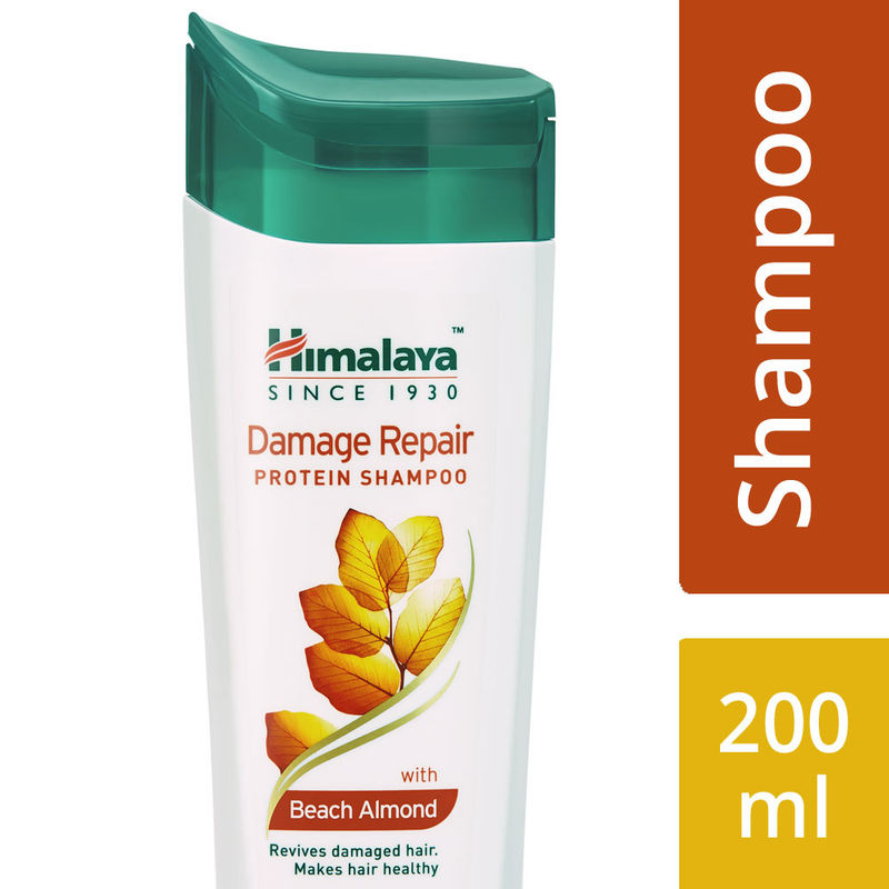 Himalaya Damage Repair Protein Shampoo With Beach Almond Buy Himalaya Damage Repair Protein Shampoo With Beach Almond Online At Best Price In India Nykaa