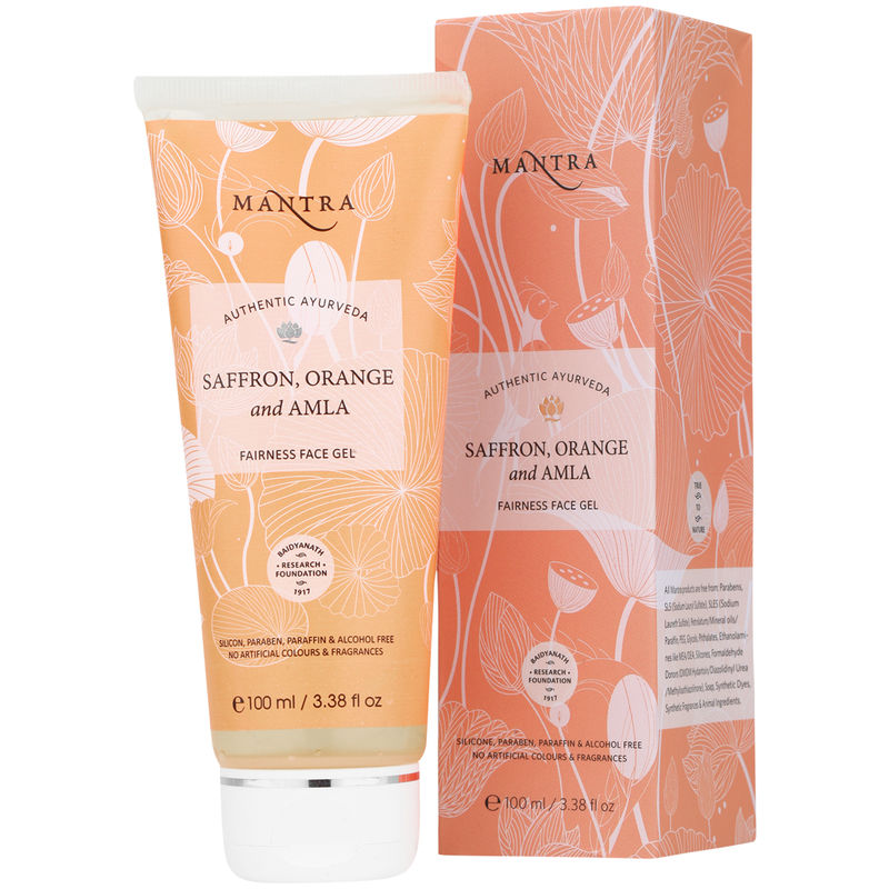 Mantra Herbal Saffron, Orange, Amla Fairness Face Gel