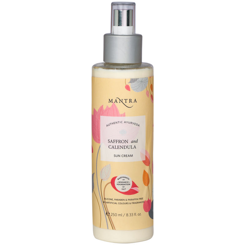 Mantra Herbal Saffron And Calendula Sun Cream