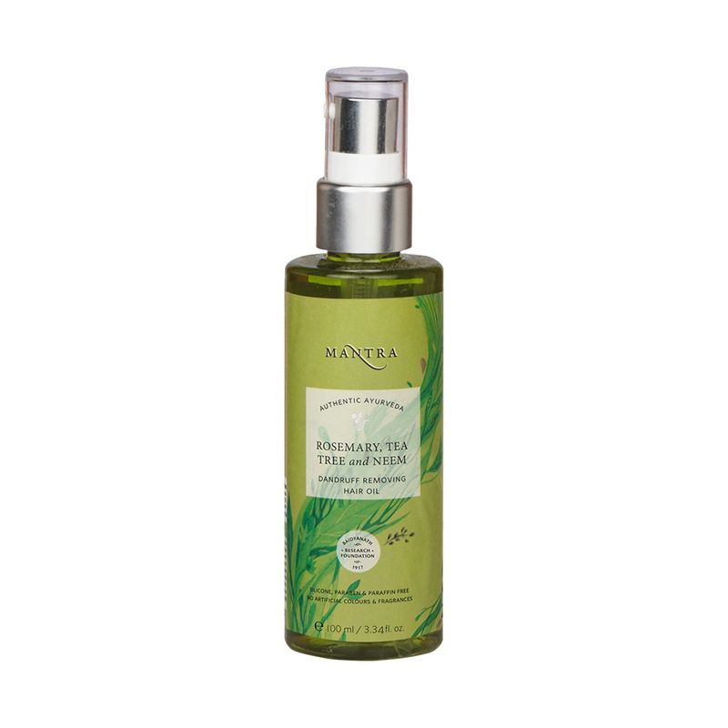 Mantra Herbal Rosemary Tea Tree And Neem Clarifying Hair Oil At