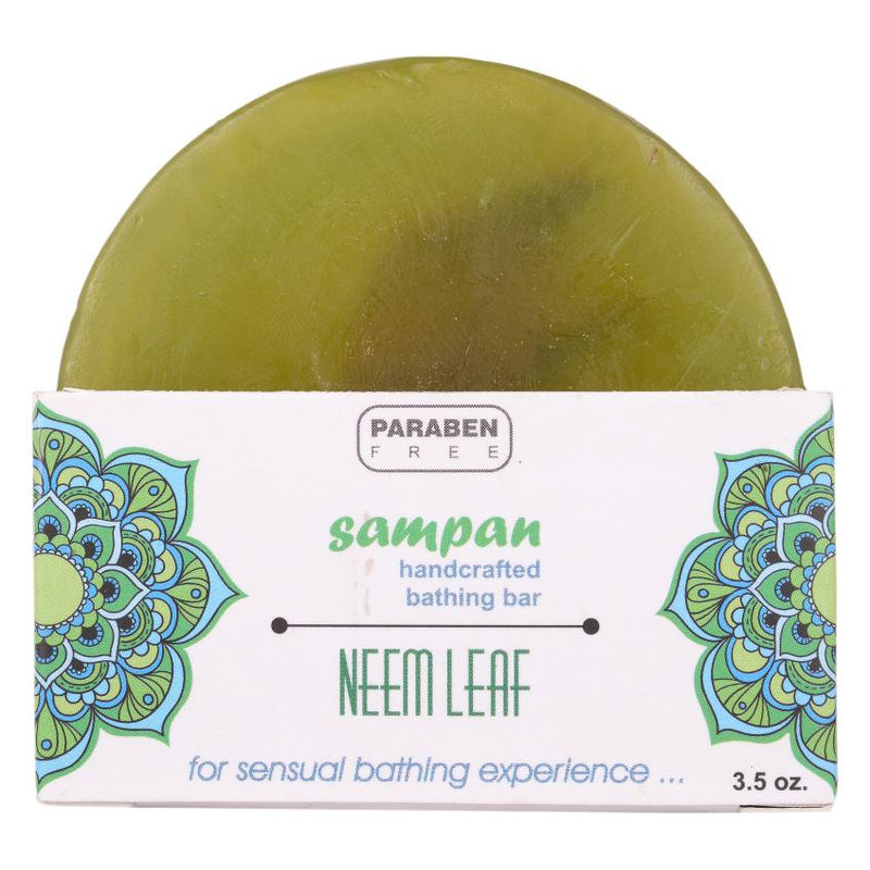 Sampan Handcrafted Soap Neem Leaf Bathing Bar