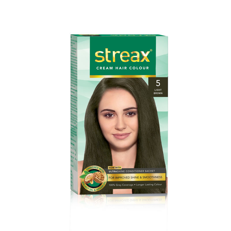 Buy Streax Hair Colour - Light Brown 5 Online at desertcartLuxembourg
