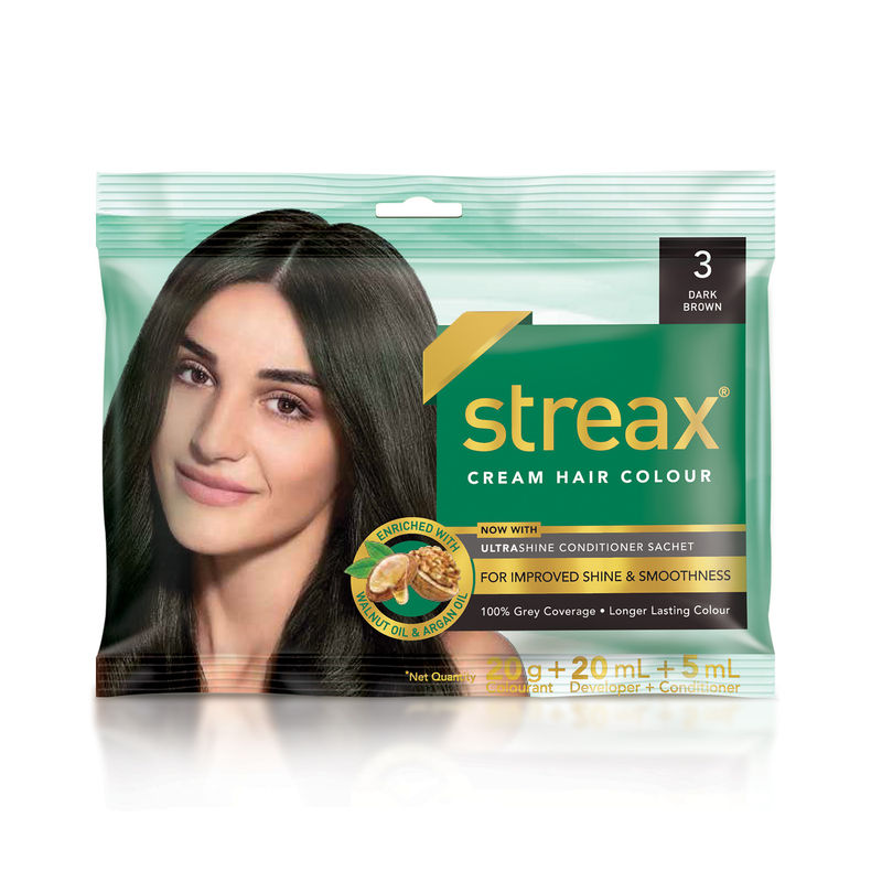 Streax Cream Hair Color for Unisex 120ml  46 Reddish Brown Pack of 1   Amazonin Beauty