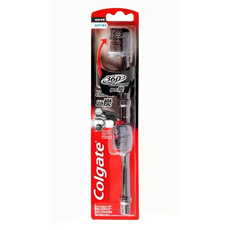 colgate 360 charcoal battery tb toothbrush