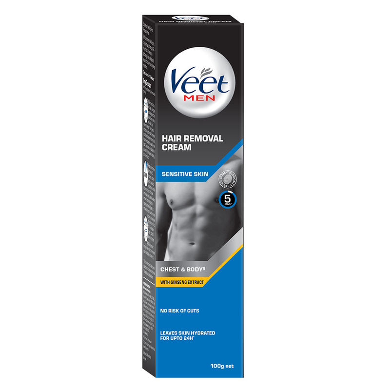 Veet Hair Removal Cream For Men Sensitive Skin At Nykaaman Com