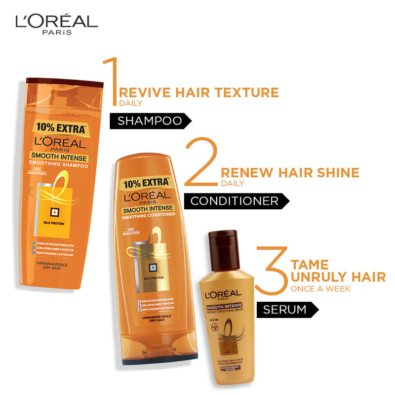 L Oreal Hair Serum Buy L Oreal Paris Smooth Intense Instant