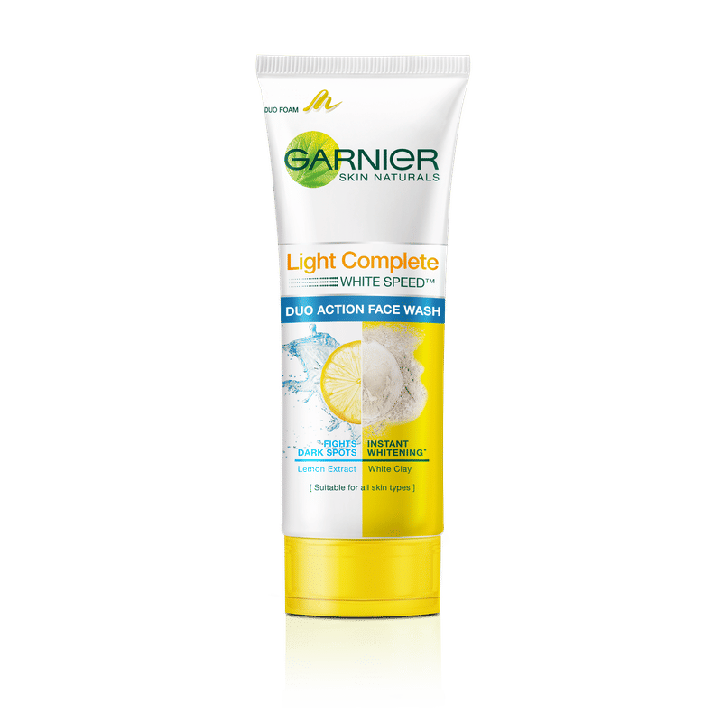 garnier duo face wash
