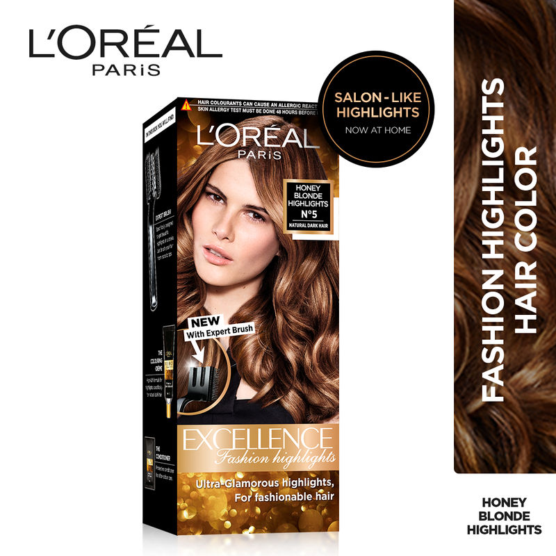 L Oreal Paris Excellence Fashion Highlights Hair Color Buy L Oreal Paris Excellence Fashion Highlights Hair Color Online At Best Price In India Nykaa