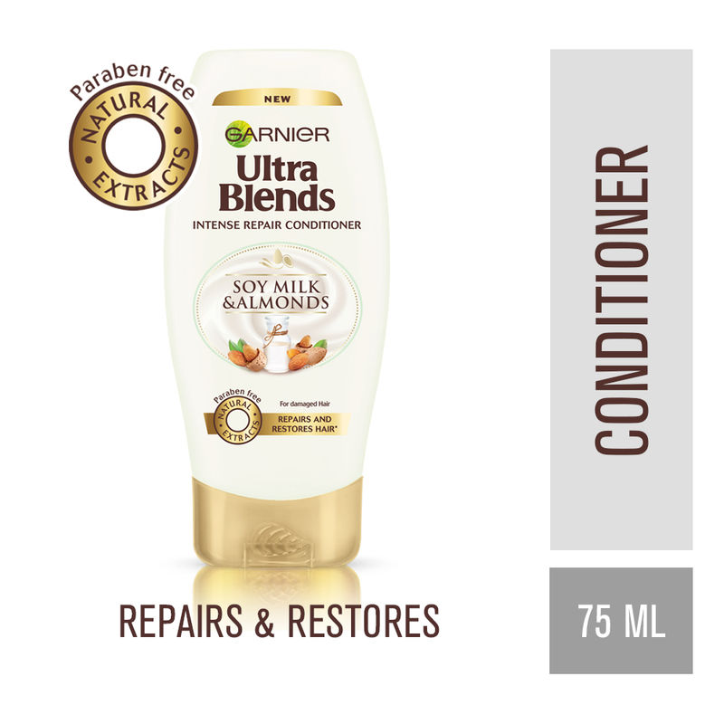 Garnier Ultra Blends Soy Milk & Almonds Conditioner