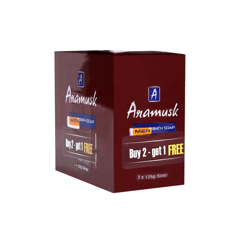 Aramusk Musk Soap For Men (Pack Of 3)