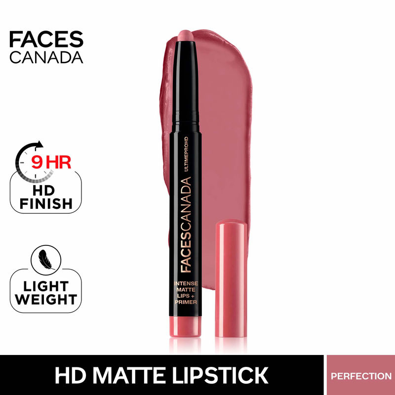 Faces Canada Ultime Pro HD Intense Matte Lips + Primer - 01 Perfection