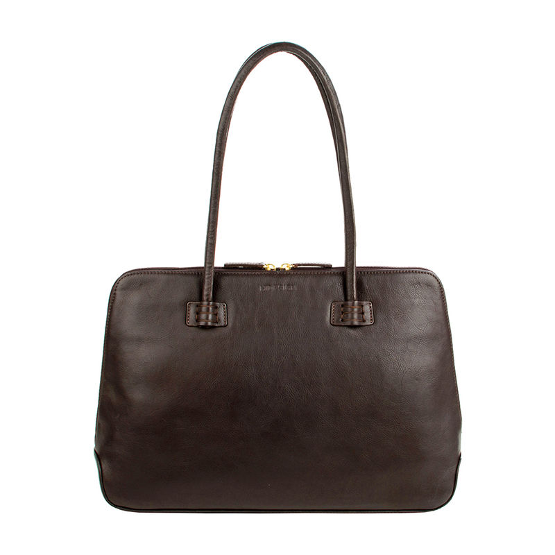 Buy Hidesign Jaxon Brown Shoulder Bag Online