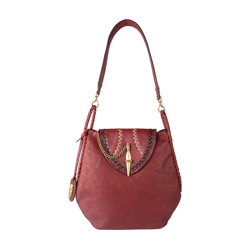 Hidesign Swala 02 Red Shoulder Bag: Buy Hidesign Swala 02 Red Shoulder ...