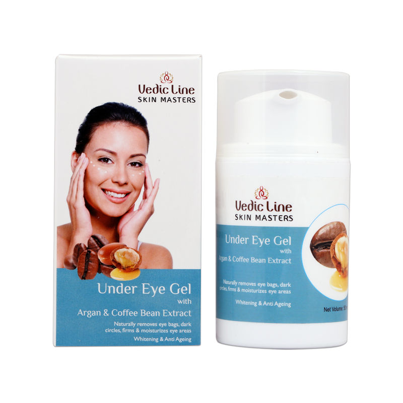 Vedic Line Under Eye Gel With Argan & Coffee Bean Extract