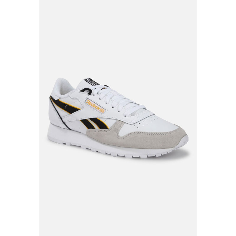 Reebok Unisex Classic Leather Running Shoes Off White (UK 11)
