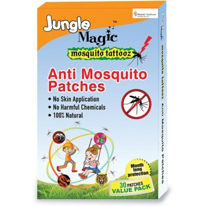 Jungle Magic Mosquito Tattooz - 30 Patches