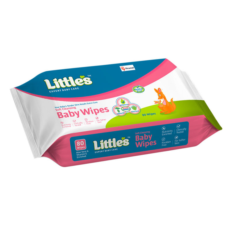 Little's Baby Wipes (80 Sheets)