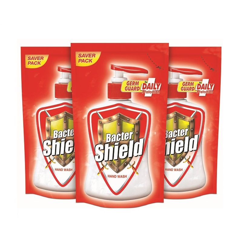 Bacter Shield Hand Wash Refill Pack of 3