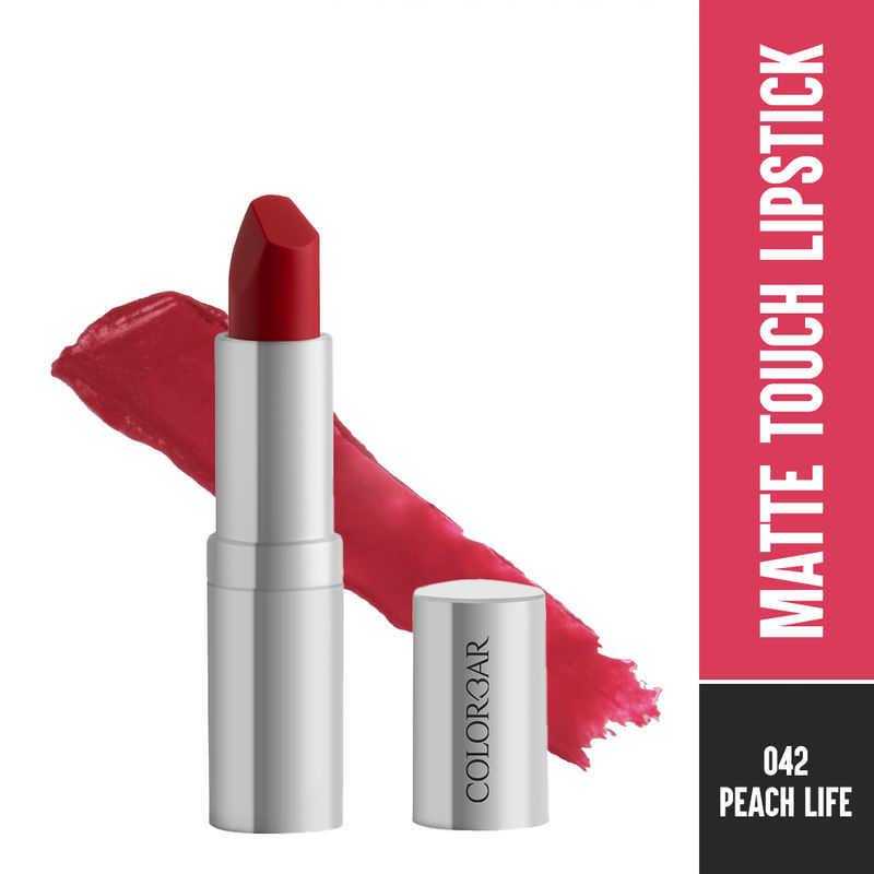 Colorbar Matte Touch Lipstick - 42 Peach Life
