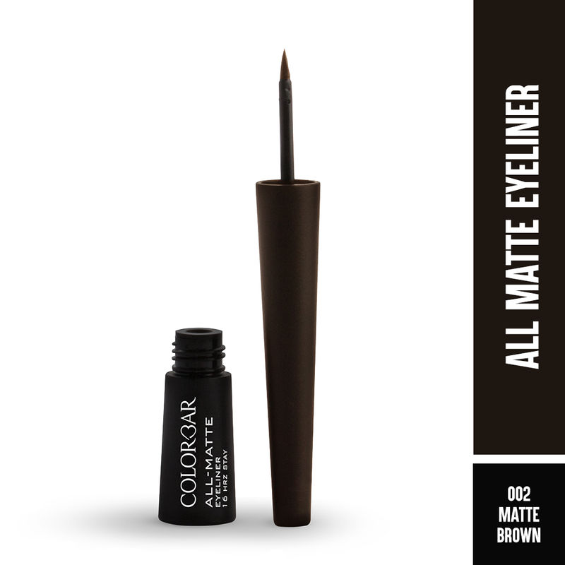 Colorbar All-Matte Eyeliner - Matte Brown 002