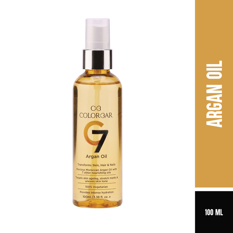 Colorbar C7 Argan Oil Buy Colorbar C7 Argan Oil Online At Best Price In India Nykaa Argan oil can moisturize your hair and scalp, and protect your hair from everyday damage. colorbar c7 argan oil