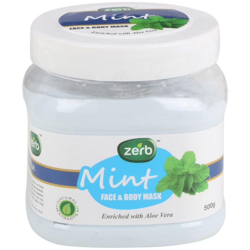 Zerb Mint Face & Body Mask