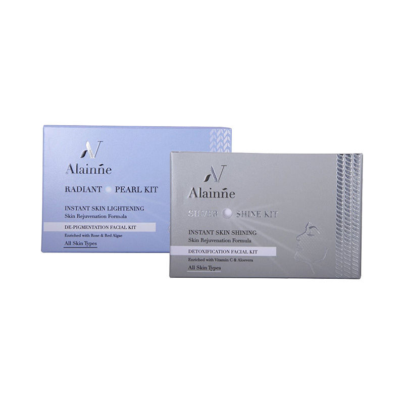 Alainne Facial Silver & Pearl Facial Kit Combo Pack