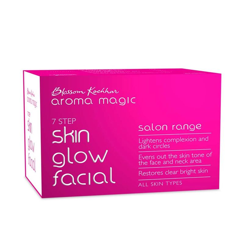 Aroma Magic 7 Step Skin Glow Facial Kit Salon Range (All Skin Types) in