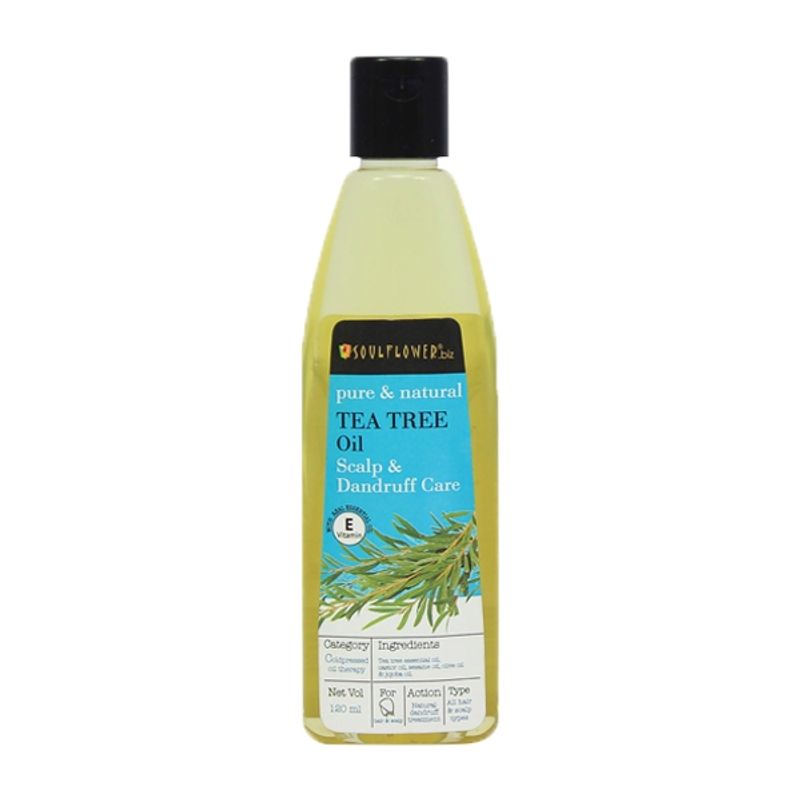 Soulflower Tea Tree Oil Scalp and Dandruff Care Buy Soulflower Tea