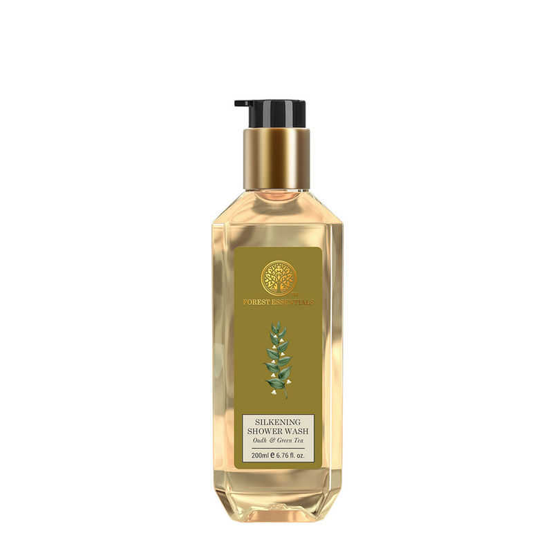 Forest Essentials Silkening Shower Wash Oudh & Green Tea Buy Forest