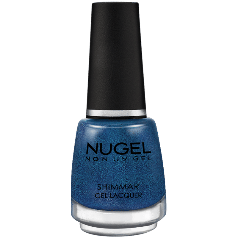 Nugel Non UV Gel Shimmer Nail Paint - Diamond Royal Blue