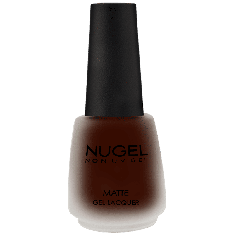 Nugel Non UV Gel Matte Nail Paint - Bean Matte