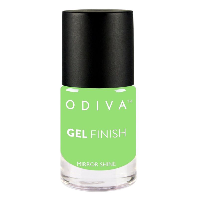 Odiva Gel Finish Nail Polish - Green Apple Vodka