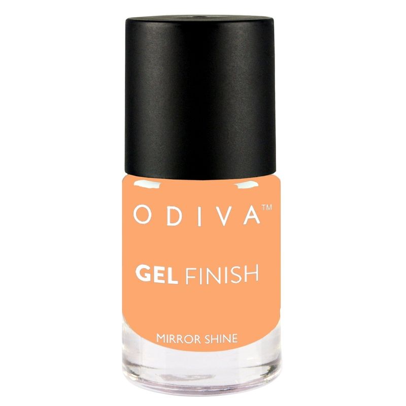 Odiva Gel Finish Nail Polish - Peach-A-La-Mode
