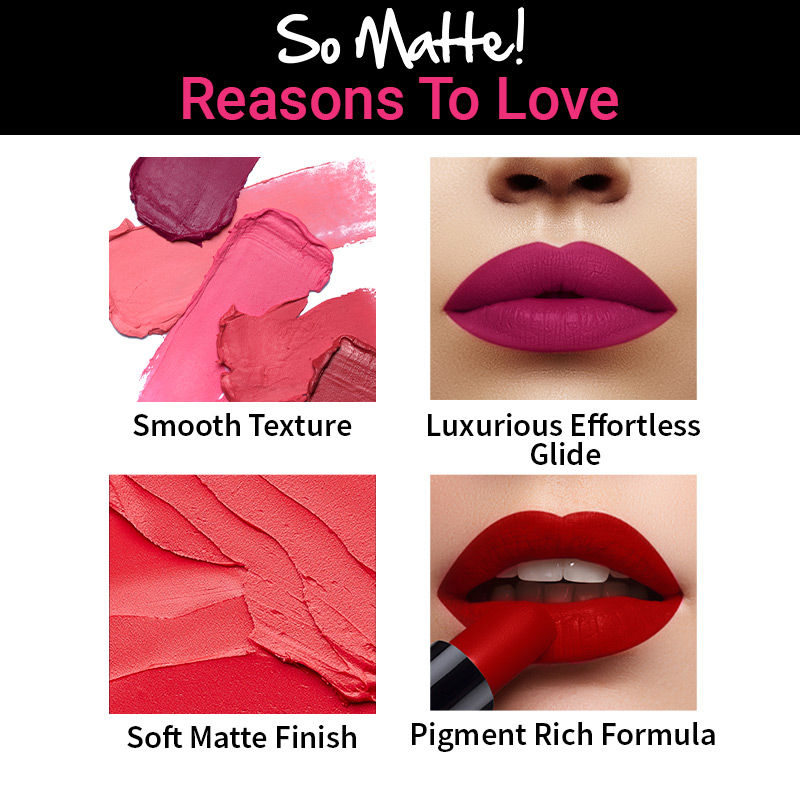 Nykaa So Matte Lipstick Mulled Wine 13 M Review Nykaa