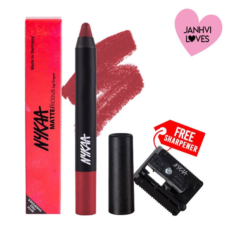 Nykaa Matteilicious Lip Crayon Free Nykaa Prove Your Point