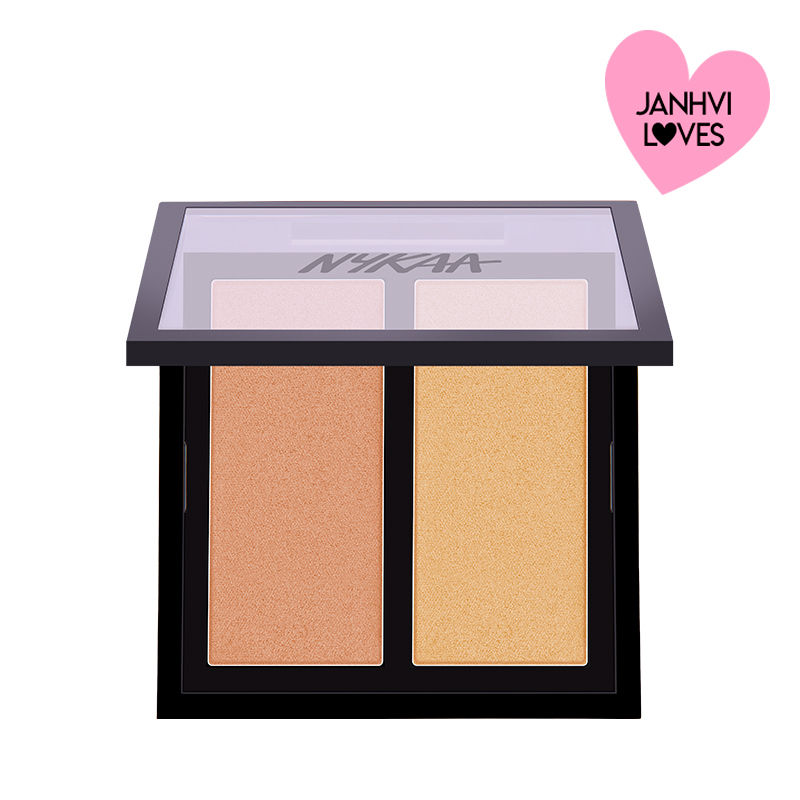 Nykaa Glow Getter Highlighting & Illuminating Duo - Gliterrati 02