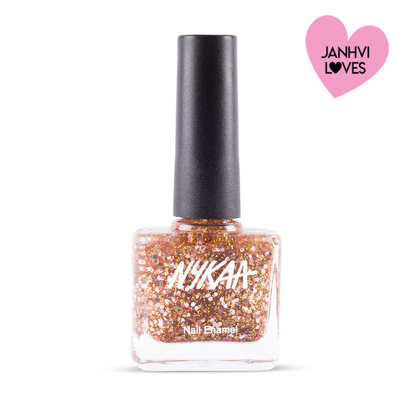 Nykaa Star Nail Enamel - 225 Boujee Rose Gold