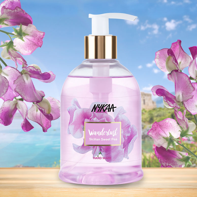 Nykaa Wanderlust Sicilian Sweet Pea Handwash