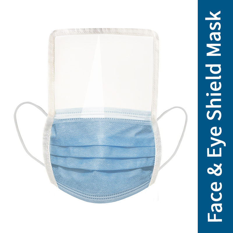 Buy Nykaa 3 Ply Mask With Face Shield Online