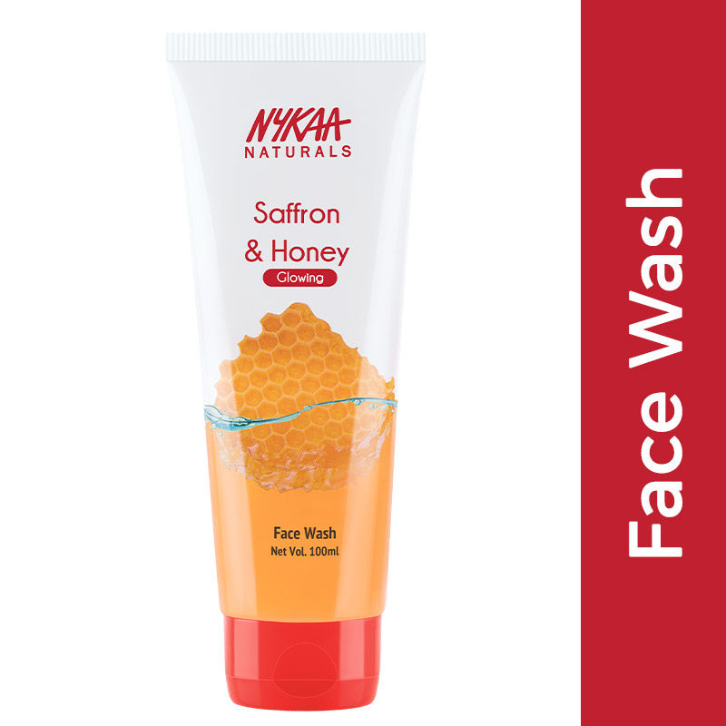 Nykaa Naturals Saffron & Honey Face Wash for Glowing Skin