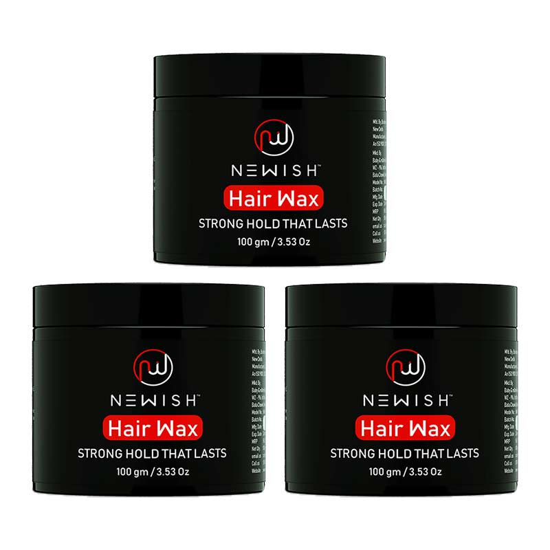 Newish Hair Wax For Men Pack Of 3 Review Nykaa