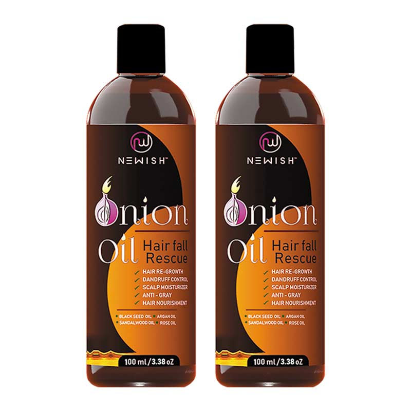 Newish Red Onion Hair Oil For Hair Regrowth Men And Women Pack Of