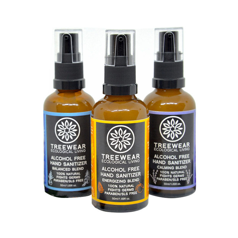 TreeWear Natural Alcohol-free Hand Sanitizer - Assorted Set of 3 (50ml)