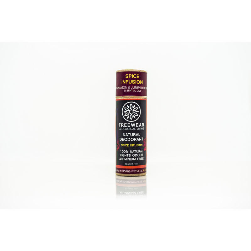 TreeWear Natural Deodorant Stick - Spice Infusion