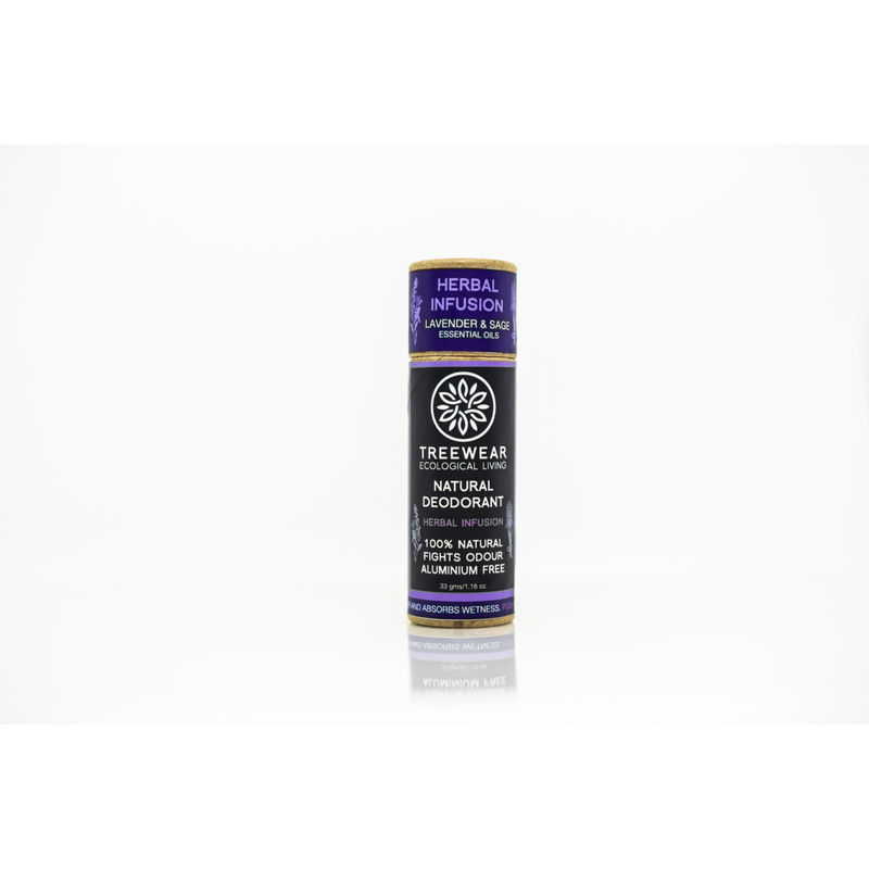 TreeWear Natural Deodorant Stick - Herbal Infusion