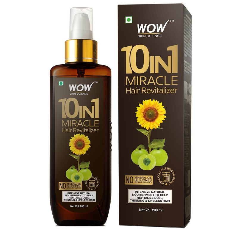 Wow Skin Science 10 In 1 Miracle Hair Revitalizer Buy Wow Skin Science 10 In 1 Miracle Hair Revitalizer Online At Best Price In India Nykaa It soothes dry, itchy scalp and energizes. nykaa