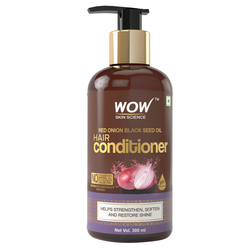 WOW Skin Science Red Onion Black Seed Oil Hair Conditioner ...