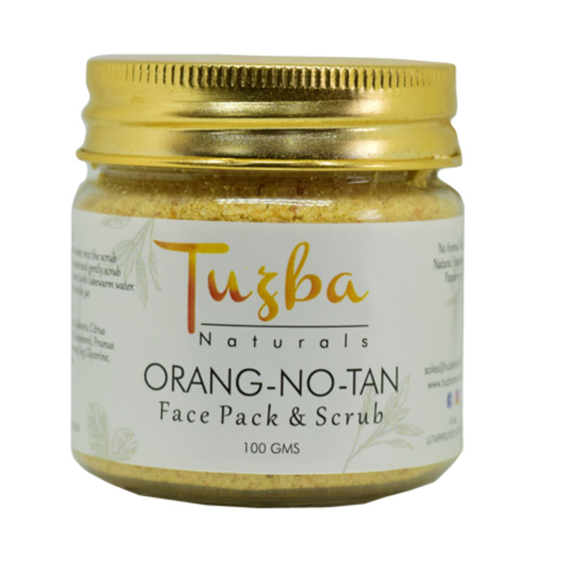 Tuzba Naturals Orang No Tan Face Pack & Scrub
